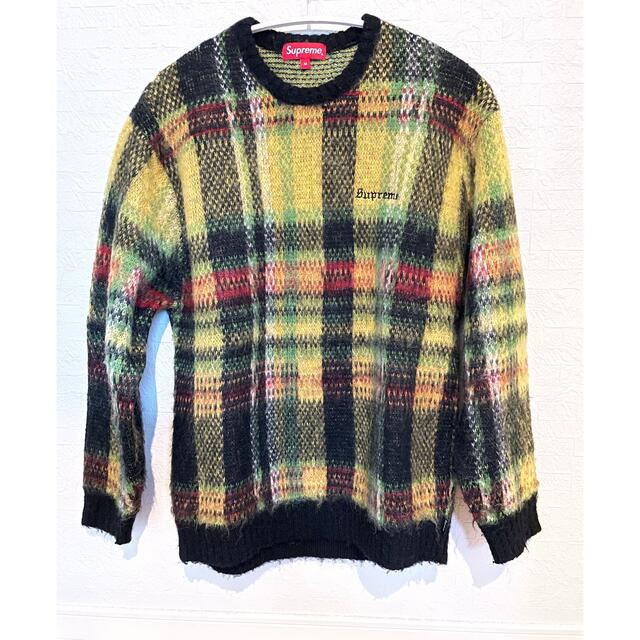 Supreme Brushed Plaid Sweater