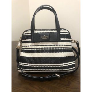 ケイトスペードニューヨーク(kate spade new york)のケイトスペード リボンボーダー2wayバッグ(ハンドバッグ)