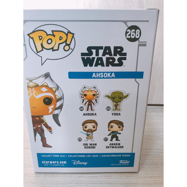 Funko POP アソーカ・タノ ロザリオ・ドーソン直筆サイン入り PSA