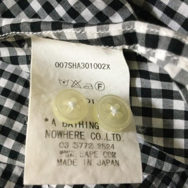 A BATHING APE(アベイシングエイプ)のア ベイシング エイプ 長袖シャツ サイズS メンズのトップス(シャツ)の商品写真