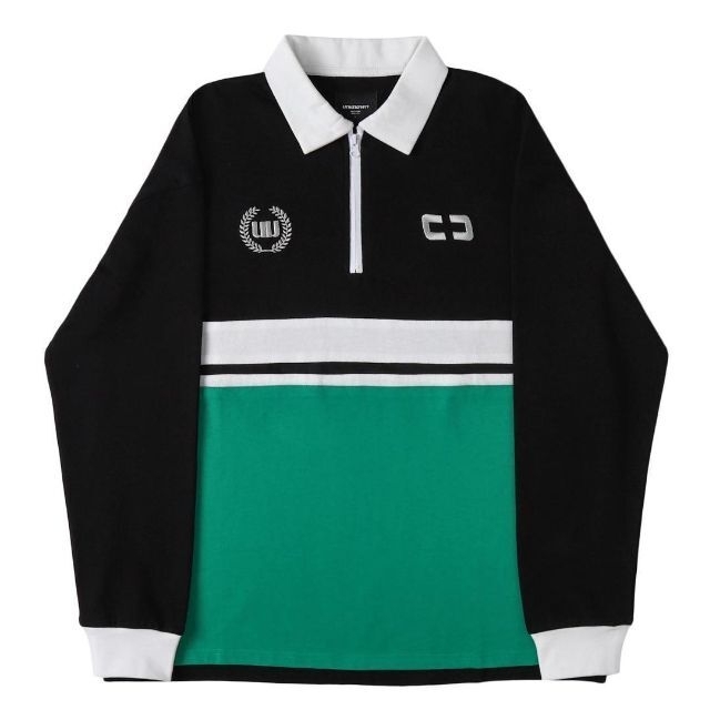 Zip Up Rugby Polo Lサイズ　umww