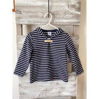 プチバトー(PETIT BATEAU)のプチバトー  セーラーカラートップス　94cm(Tシャツ/カットソー)