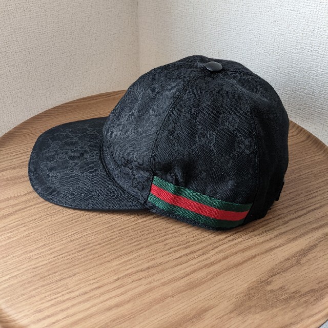 Gucci - Mサイズ GUCCI グッチ GGキャンバス ベースボール キャップ