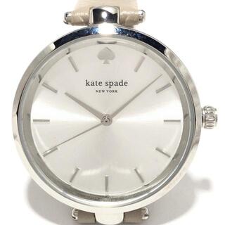 ケイトスペード(kate spade new york) 腕時計(レディース)（グレー 