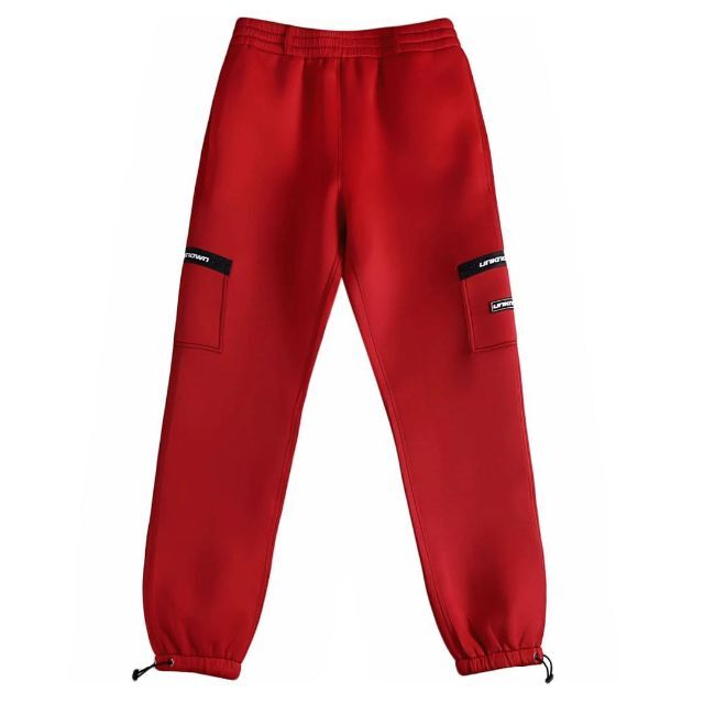 RED NEOPRENE CARGOS XLサイズumww