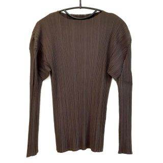 プリーツプリーズイッセイミヤケ(PLEATS PLEASE ISSEY MIYAKE)のプリーツプリーズ 長袖カットソー 4 XL -(カットソー(長袖/七分))