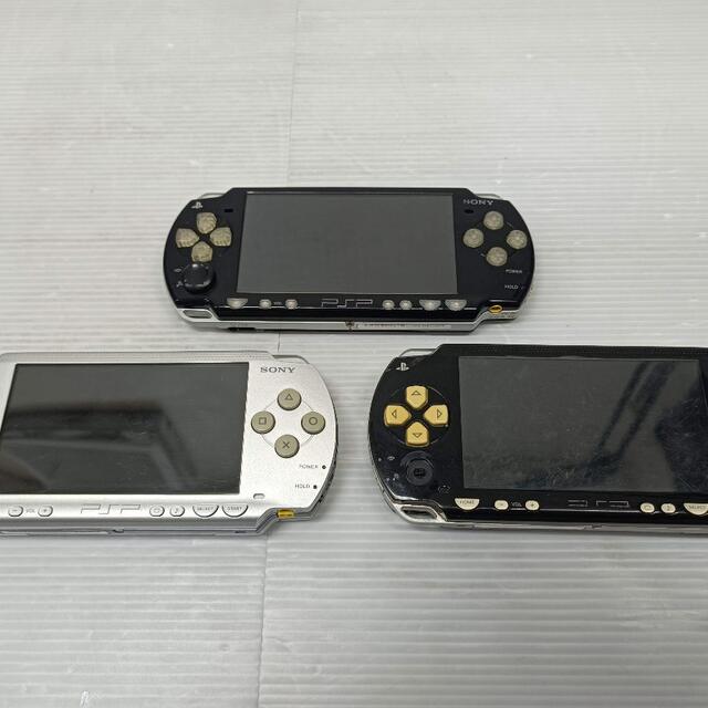 PlayStation Portable(プレイステーションポータブル)のSONY PSP 本体・ソフト まとめ売り PSP-1000/PSP-3000 エンタメ/ホビーのゲームソフト/ゲーム機本体(携帯用ゲーム機本体)の商品写真