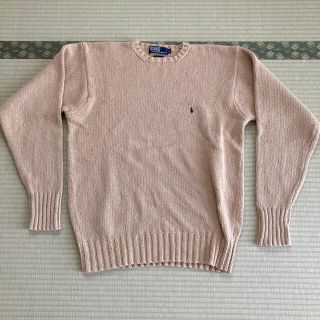 ポロラルフローレン(POLO RALPH LAUREN)の【アロマ様専用】綿100%ラルフローレン　セーター　ベージュ　ＸＬ(ニット/セーター)