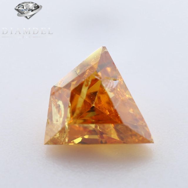 オリンジダイヤモンドルース/ F.D.Y. ORANGE/ 0.366 ct.