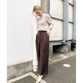 アメリヴィンテージ(Ameri VINTAGE)のUNDRESSED HIGH WAIST TAPERED PANTS(カジュアルパンツ)