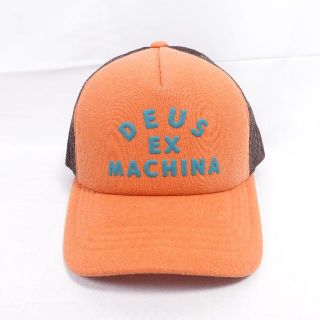 デウスエクスマキナ(Deus ex Machina)のDEUS EX MACHINA デウスエクスマキナ　キャップ　メンズ　オレンジ(キャップ)