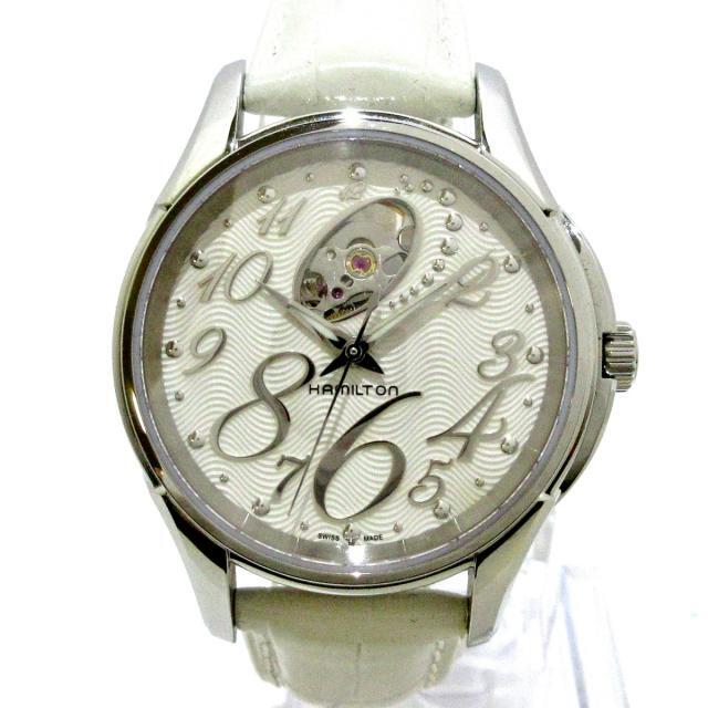 ハミルトン 腕時計美品 ジャズマスター 白