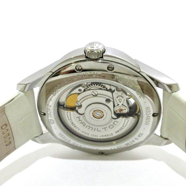 Hamilton(ハミルトン)のハミルトン 腕時計美品  ジャズマスター 白 レディースのファッション小物(腕時計)の商品写真