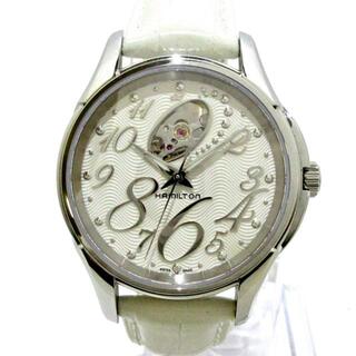 ハミルトン(Hamilton)のハミルトン 腕時計美品  ジャズマスター 白(腕時計)