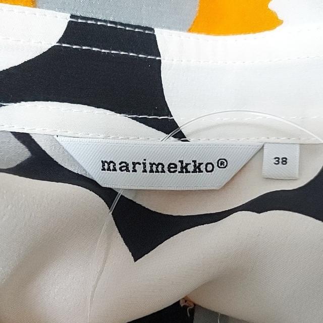 marimekko(マリメッコ)のマリメッコ 長袖シャツブラウス サイズ38 M レディースのトップス(シャツ/ブラウス(長袖/七分))の商品写真