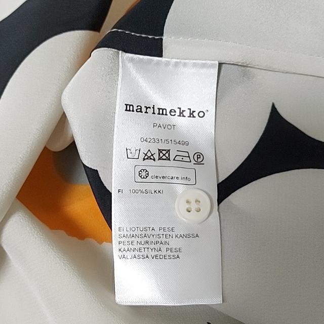 marimekko(マリメッコ)のマリメッコ 長袖シャツブラウス サイズ38 M レディースのトップス(シャツ/ブラウス(長袖/七分))の商品写真