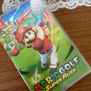 最終値下げ❗️☆美品☆ マリオゴルフ スーパーラッシュ Switch(家庭用ゲームソフト)