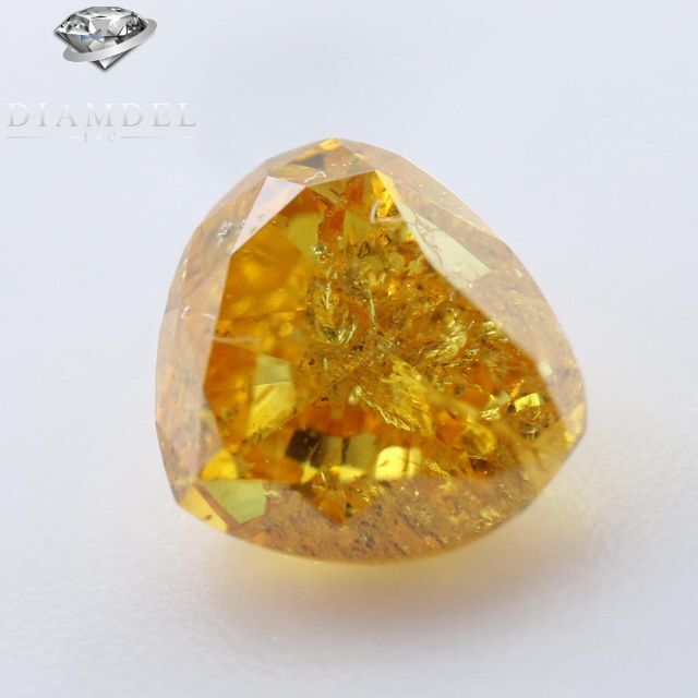 イェローダイヤモンドルース/ F.D.O.YELLOW/ 0.460 ct.