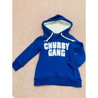 チャビーギャング(CHUBBYGANG)の☆チャビーギャング☆フード付きトレーナ　90cm(Tシャツ/カットソー)