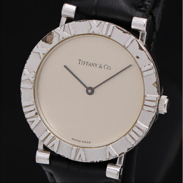 Tiffany & Co.(ティファニー)の稼働□正規品【ティファニー】QZ SV925 アトラス メンズ腕時計最終値下げ メンズの時計(腕時計(アナログ))の商品写真