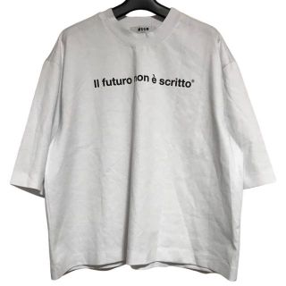 エムエスジイエム(MSGM)のエムエスジィエム 長袖Tシャツ サイズL -(Tシャツ(長袖/七分))