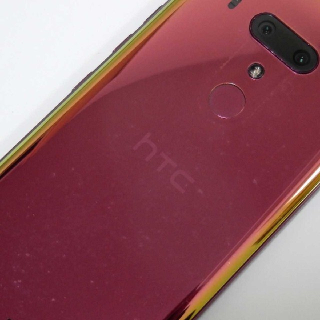 国内版SIMフリー HTC U12+ フレームレッド
