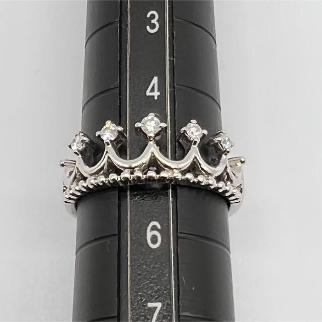 ✾王冠型リング✾ Pt900 5号 レディースのアクセサリー(リング(指輪))の商品写真