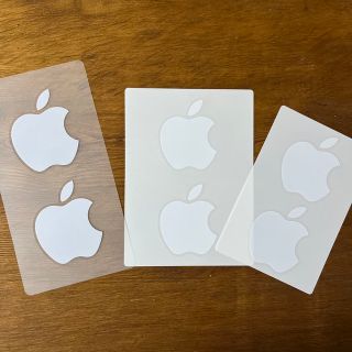 アップル(Apple)のApple ステッカー　3枚(ステッカー)