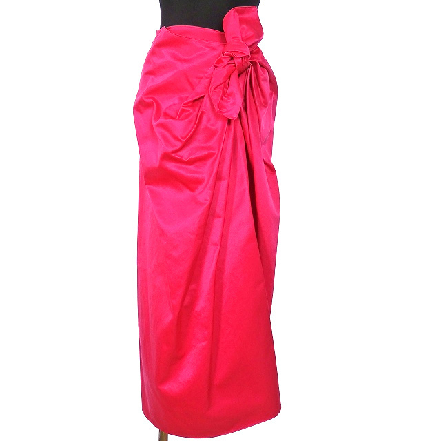 【25％OFF】 - Marni マルニ ピンク 38 スカート ノットディテール 20SS MARNI ロングスカート