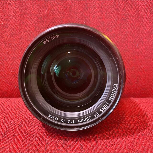 Canon - Canon フルサイズ 単焦点レンズ EF 35mm F2 IS USM の通販 by ガックン's shop｜キヤノンならラクマ