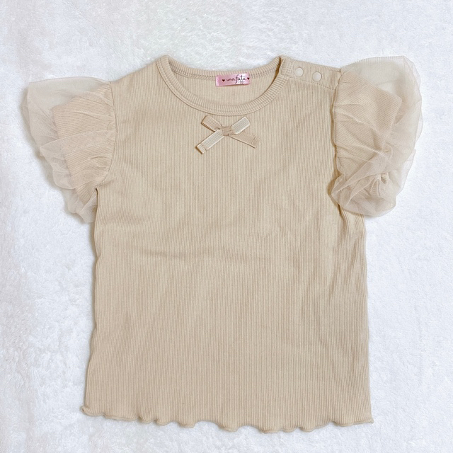 しまむら(シマムラ)の【ぎょむ様専用】お洋服3点セット キッズ/ベビー/マタニティのキッズ服女の子用(90cm~)(Tシャツ/カットソー)の商品写真