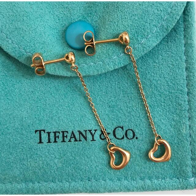 Tiffany & Co. - Tiffany ティファニー ダイヤモンドバイザヤード オープンハートピアス