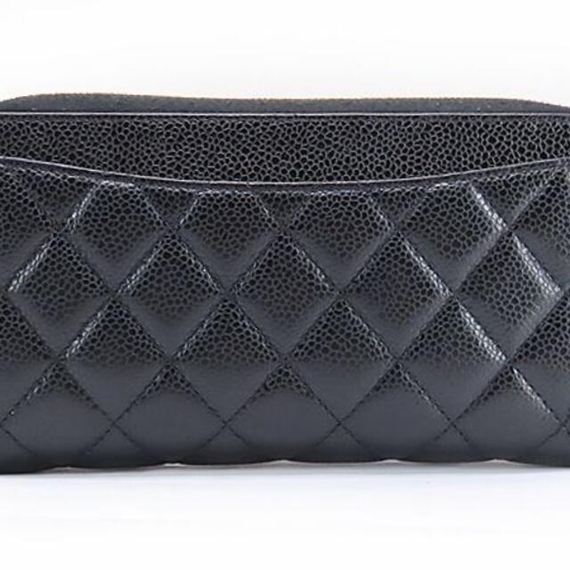【5%OFF】 - CHANEL 美品 ラウンドファスナー長財布 マトラッセ