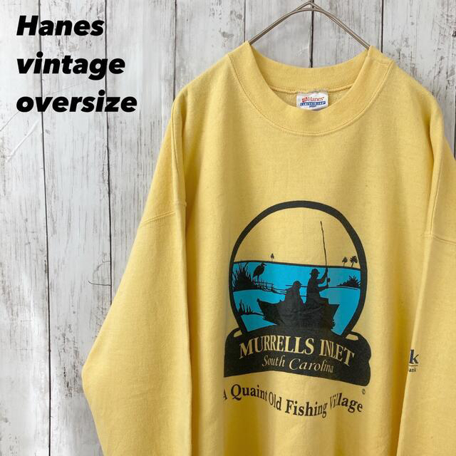 の通販 Vintage HANES ヴィンテージヘインズスウェット トレーナー