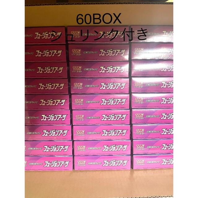 【在庫有】 ポケモン - シュリンク付き　未開封 ポケモンカード　フュージョンアーツ　60BOX Box/デッキ/パック
