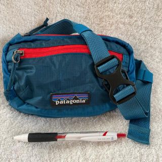 パタゴニア(patagonia)のpatagonia  ウエストポーチ　ブルー(ウエストポーチ)