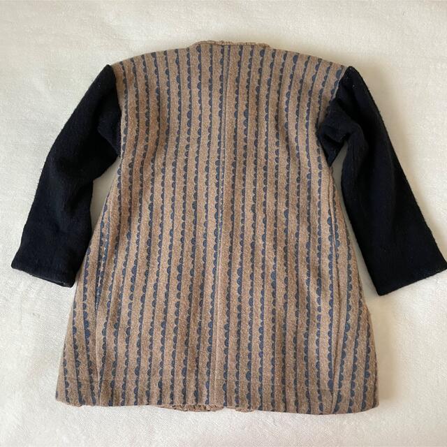 こども ビームス(コドモビームス)のfolkmade フォークメイド　なみなみコート キッズ/ベビー/マタニティのキッズ服女の子用(90cm~)(コート)の商品写真