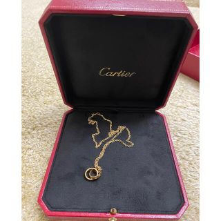 カルティエ(Cartier)のカルティエ cartier ネックレスとリング　#52(ネックレス)