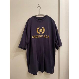 Balenciaga - BALENCIAGA バレンシアガ BBロゴ Tシャツ ネイビーの通販