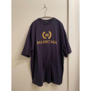 バレンシアガ ネイビー Tシャツ・カットソー(メンズ)の通販 44点 ...