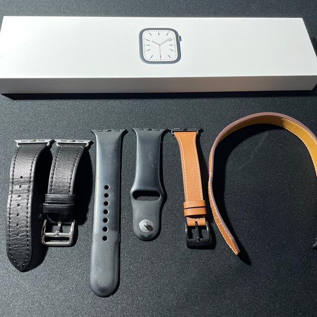 Apple Watch(アップルウォッチ)のApplewatch 7 GPSモデル 41mm ミッドナイト メンズの時計(腕時計(デジタル))の商品写真