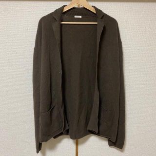 コモリ(COMOLI)の16AW COMOLI コモリ カシミヤ ニット ジャケット 3 カーディガン(カーディガン)