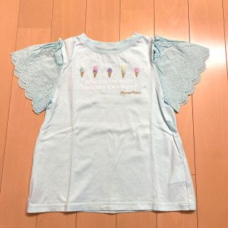 メゾピアノジュニア(mezzo piano junior)のメゾピアノJr 140【極美品】♡袖レース♡(Tシャツ/カットソー)