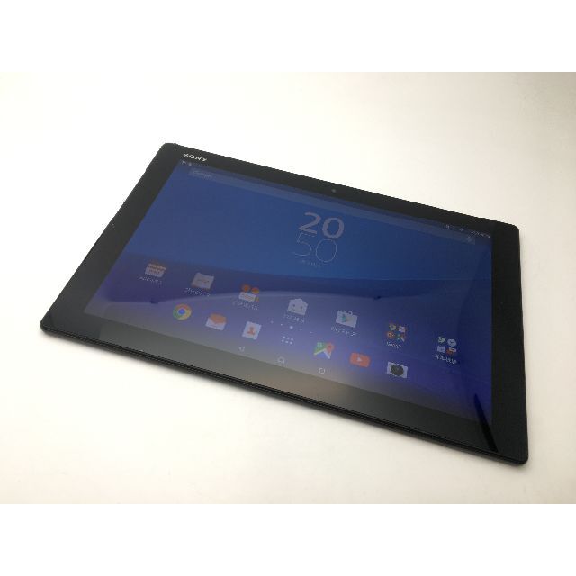 傷がほぼ皆無に近いＢランクR706 SIMフリーXperia Z4 Tablet SOT31黒美品訳あり