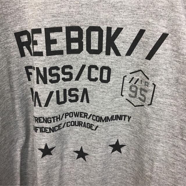 Reebok(リーボック)の希少 90s リーボック Tシャツ ビッグロゴプリント ビッグシルエット XL メンズのトップス(Tシャツ/カットソー(半袖/袖なし))の商品写真