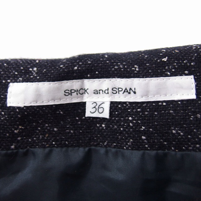 Spick & Span(スピックアンドスパン)のスピック&スパン Spick&Span プリーツ スカート ミニ ウール 36 レディースのスカート(ミニスカート)の商品写真