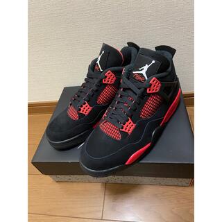 ナイキ(NIKE)のNike Air Jordan4 red thunder 28cm(スニーカー)