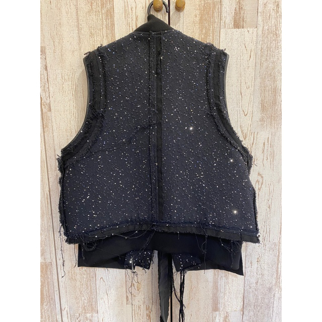 Midorikawa 21AW SEQUIN VEST [MID21FW-V02