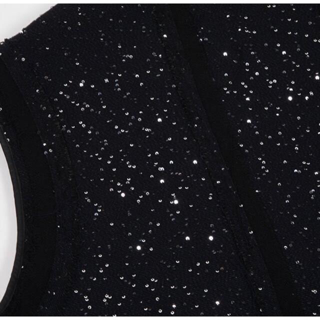 UNUSED(アンユーズド)のMidorikawa 21AW SEQUIN VEST [MID21FW-V02 メンズのトップス(ベスト)の商品写真