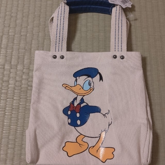 Disney(ディズニー)のミニトートバック ドナルド 内ポケット付き ハンドメイドのハンドメイド その他(その他)の商品写真